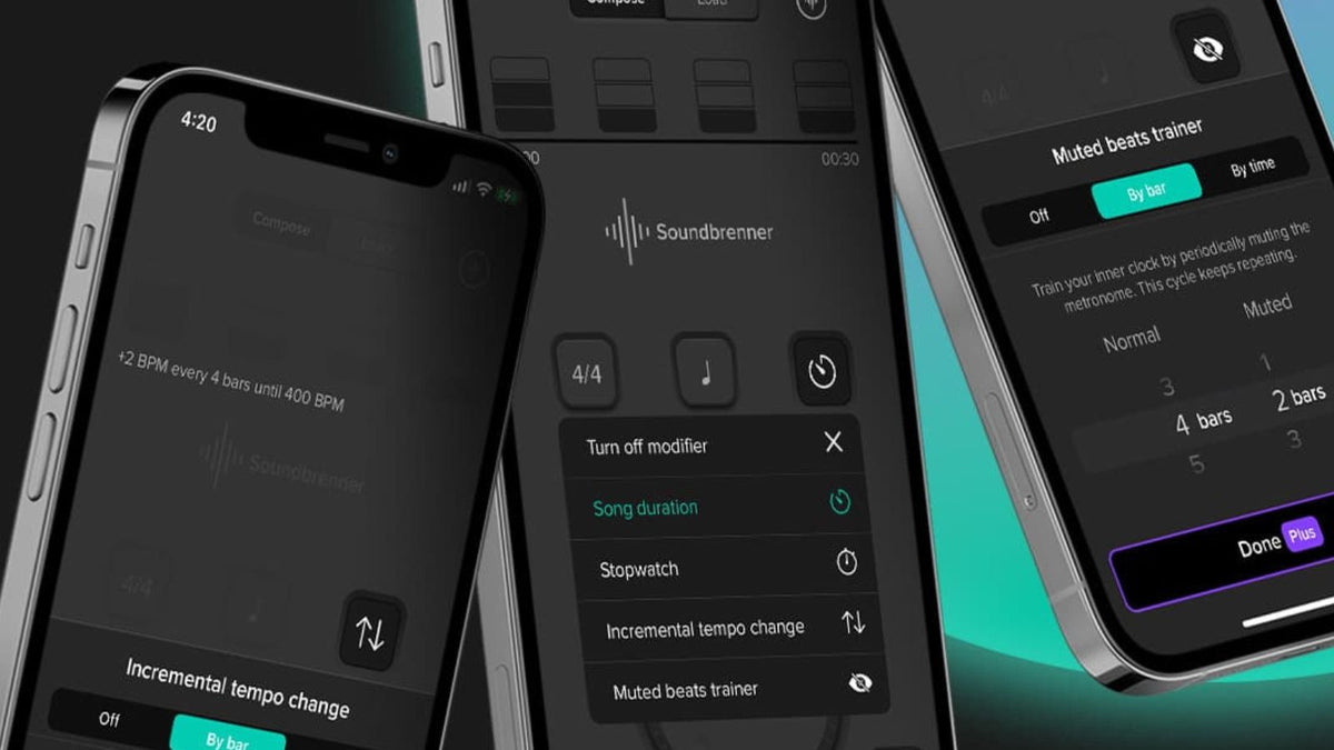Soundbrenner 的节拍器应用程序有激动人心的更新