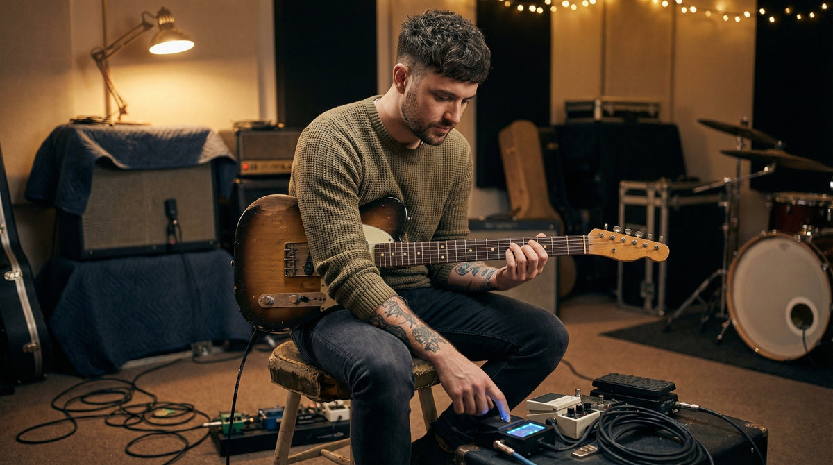 How to tune accurately in a noisy rehearsal room