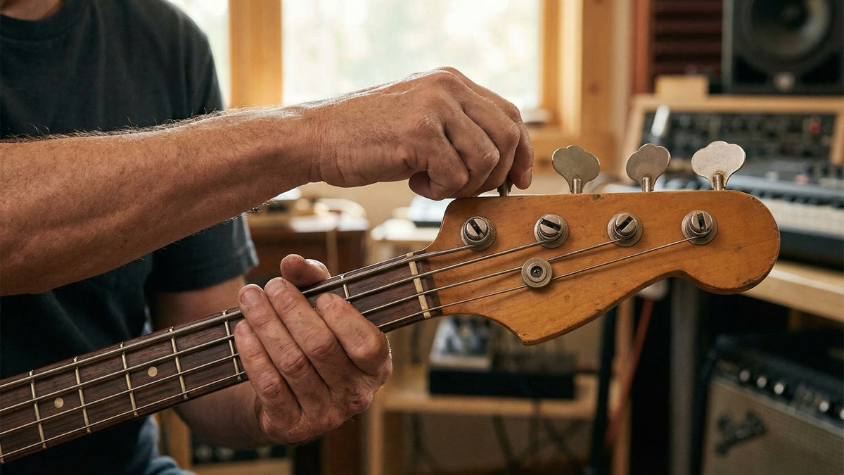 如何为你的贝斯调音：标准、五弦和降调调音指南