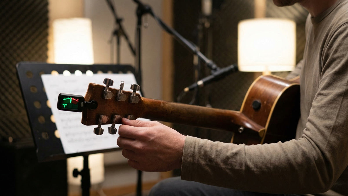 精通你的乐器：使用十二平均律调音器指南