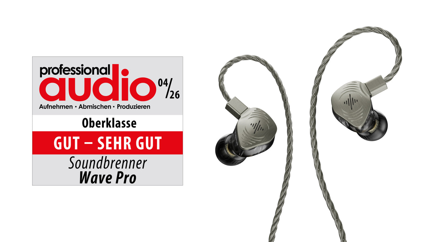 Wave Pro 获 professional audio“良好至非常好”评级