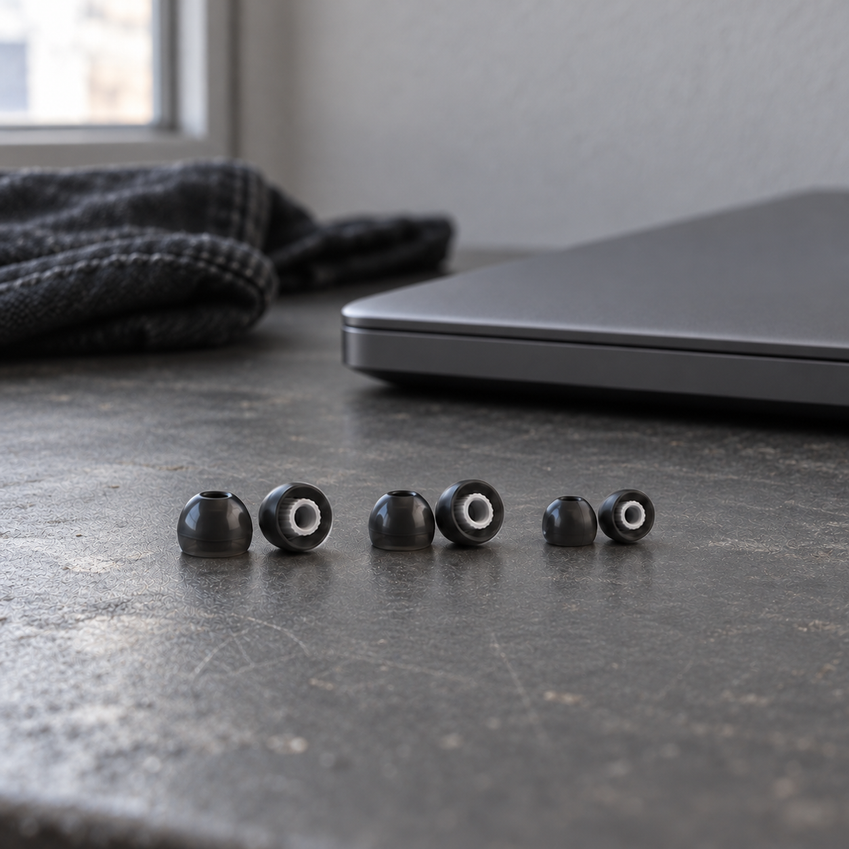 Selection of included Wave Pro 2 ear tips