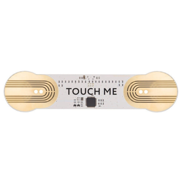 带有两个触控垫的 TouchMe MIDI 乐器正面